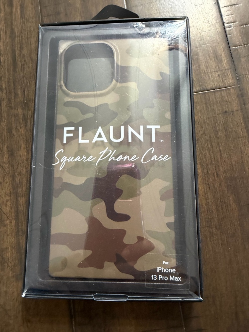 FLAUNT Camo Phone Case for iPhone 13 Pro Max - Green/Brown
